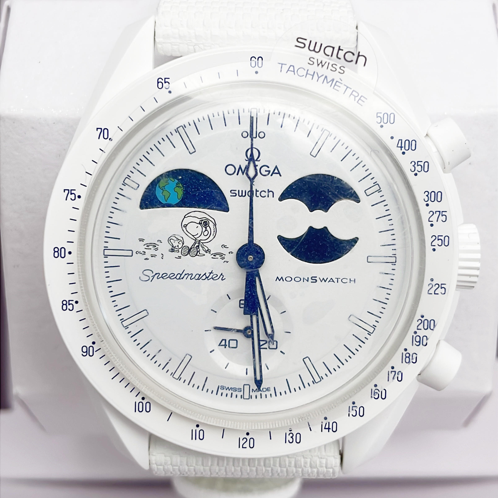 Moonswatch Mission To Earthphase Moonshine Gold