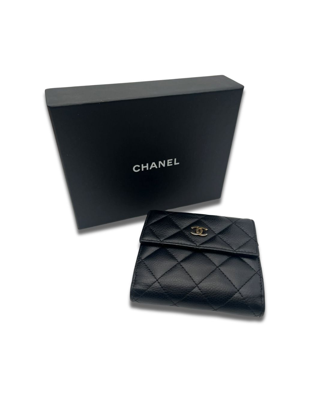 Chanel Classic Caviar Small Flap Wallet