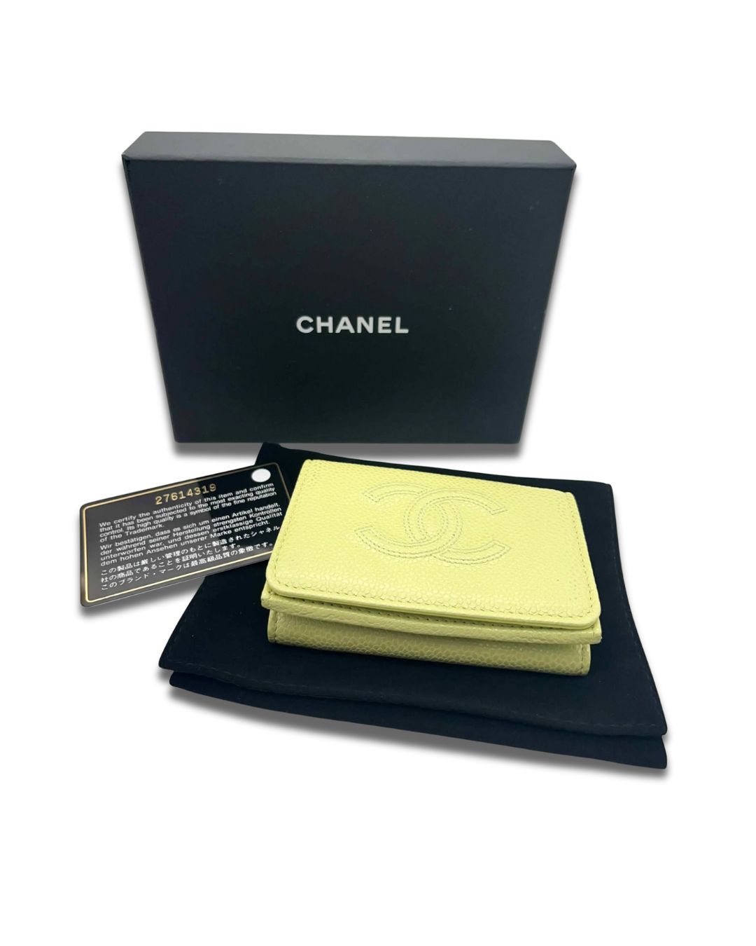 Chanel Classic Caviar Small Flap Wallet