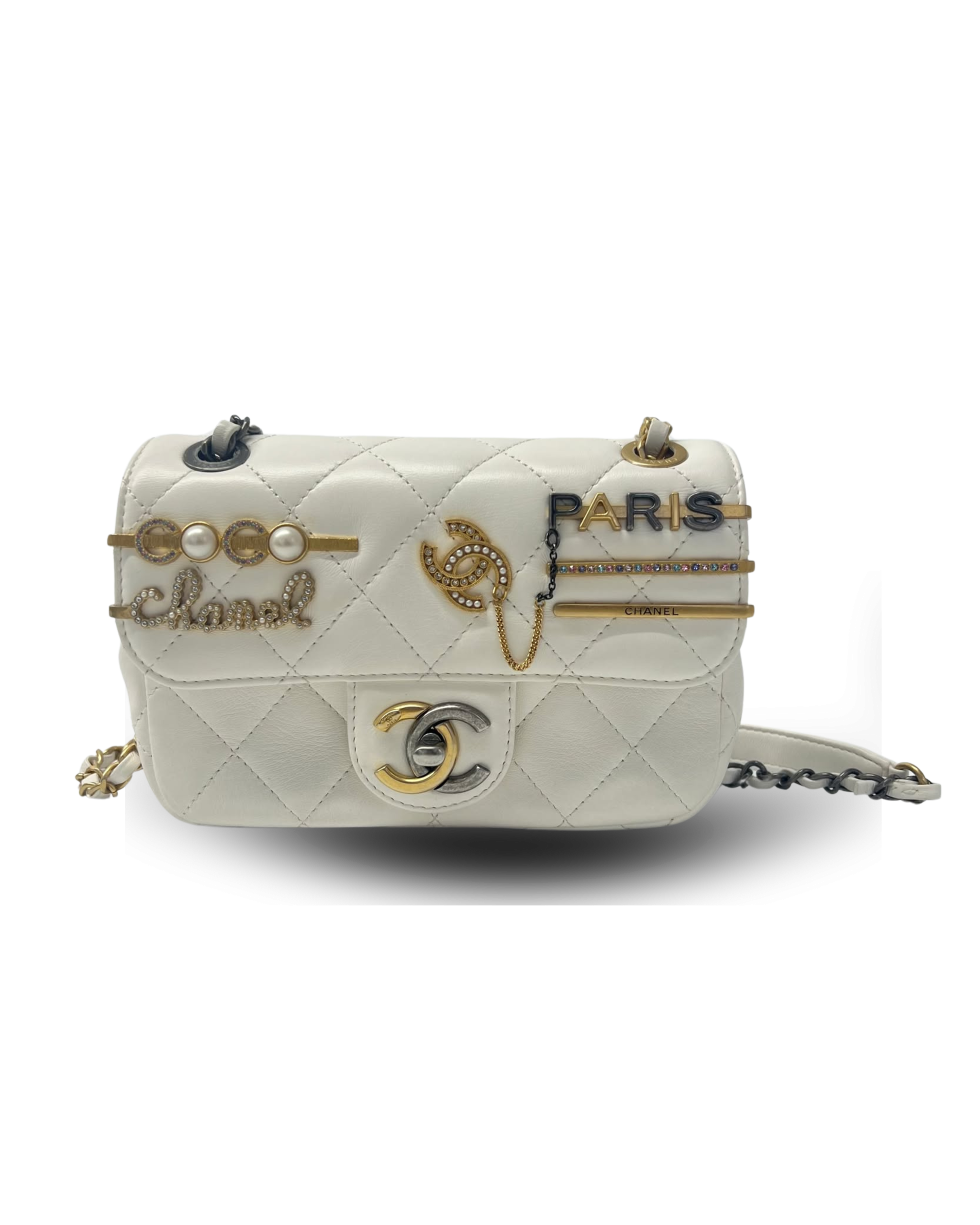 CHANEL MINI FLAP BAG Mini Coco Clips Flap