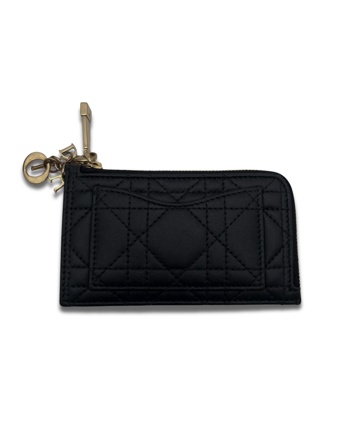 Lady Dior Cosmos Zipped Card Holder