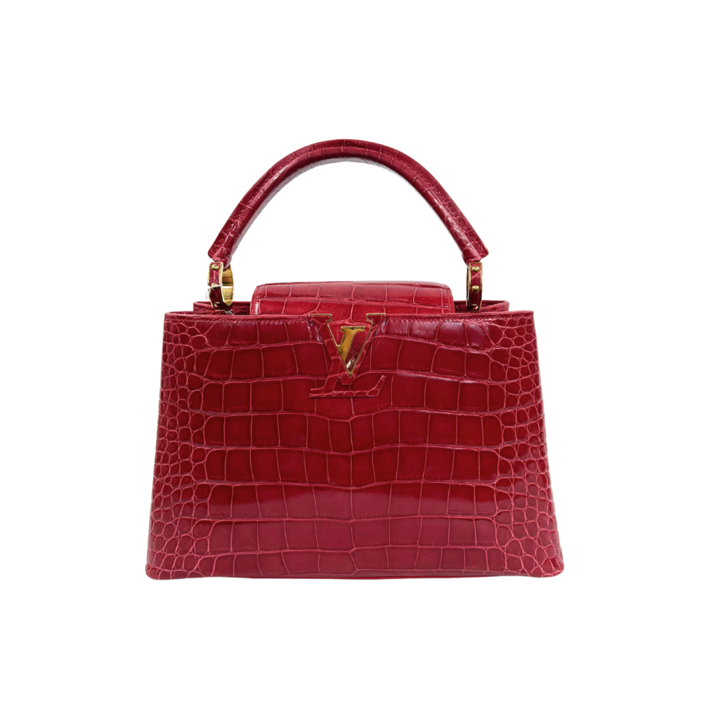 LOUIS VUITTON CROCO CAPUCINES MM