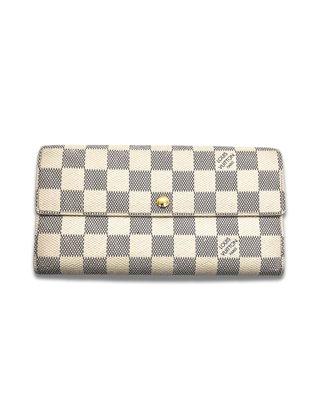 Louis Vuitton Damier Azur Canvas Sarah Wallet